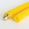 Courroie ronde creuse en polyuréthane 88 ShA jaune lisse Ø 4.8mm